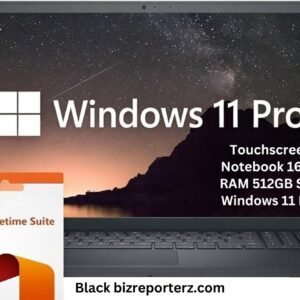Touchscreen Notebook 16GB RAM 512GB SSD Windows 11 Pro Black: Your Guide to Power and Style