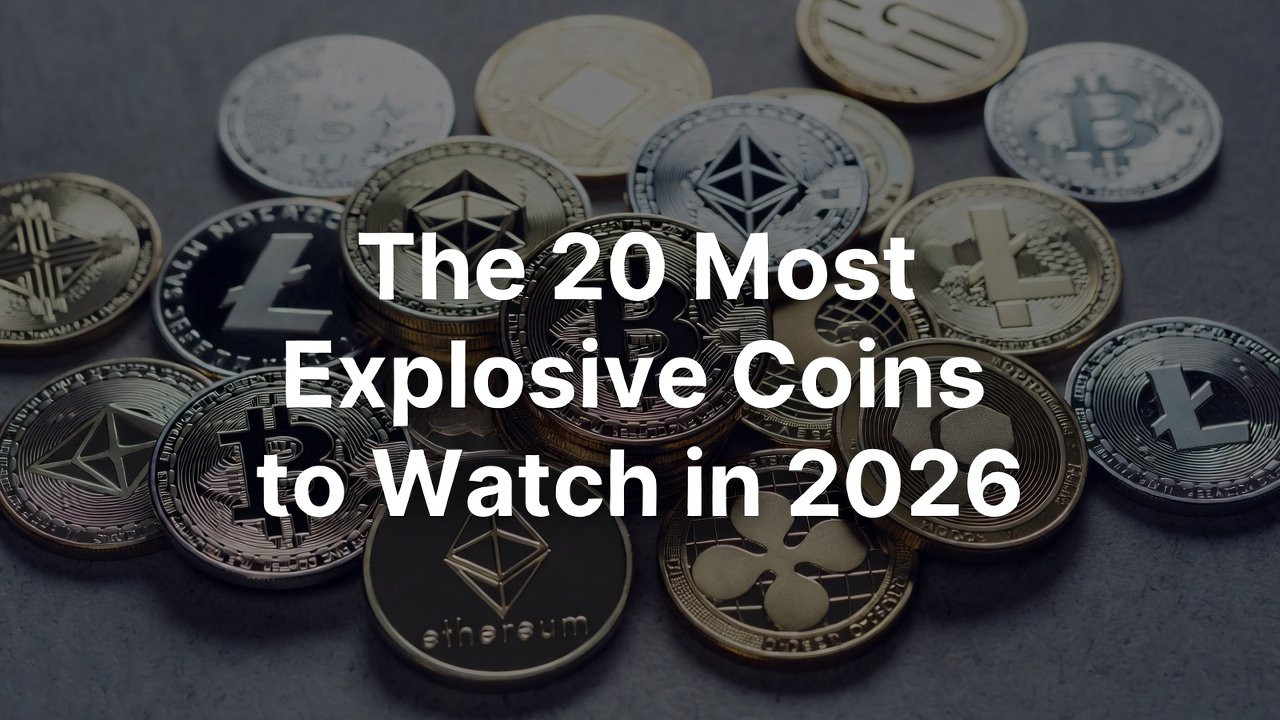 The 20 Most Explosive Coins to Watch in 2026