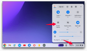 How to Take a Screenshot on a School Chromebook