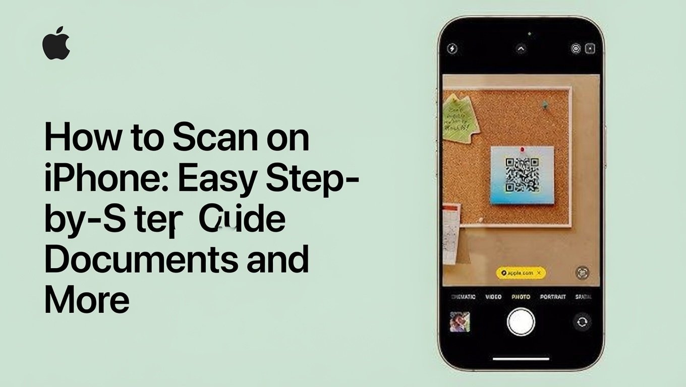 How to Scan on iPhone: Easy Step-by-Step Guide for Documents and More