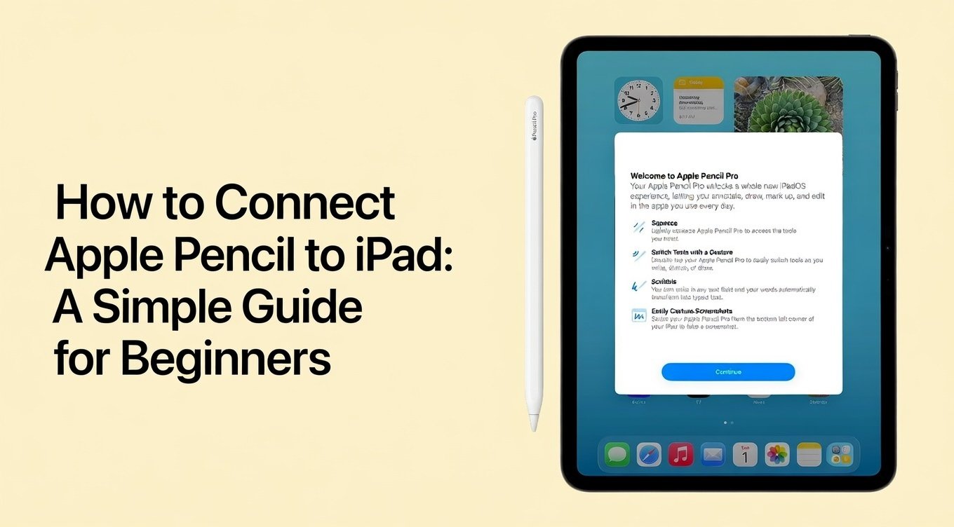 How to Connect Apple Pencil to iPad: A Simple Guide for Beginners